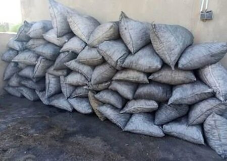 توقیف ۲ تن ذغال قاچاق در شهرستان نور